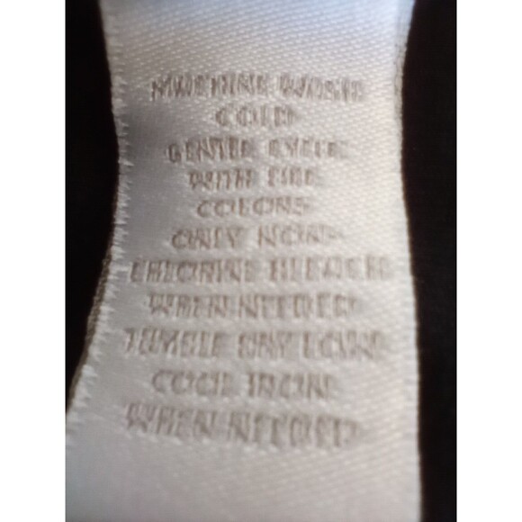 Charter Club Women's Shirt 1X Black Sleeveless Round Neck Tank Top - Picture 10 of 10